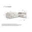 Flex Felix 6 Seater Corner Sofa -105278525-105278523