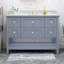 Ensemble de meuble-lavabo simple 49 po avec plateau Razeena-1004140033