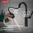 Renaldi Pull Down Sprayer Bar Faucet, Single Handle Prep Sink Faucet-101126067