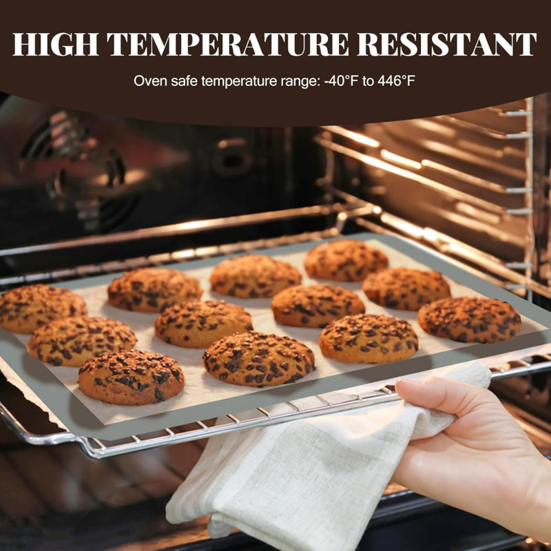 3 Pack Reusable Baking Sheets Mat
