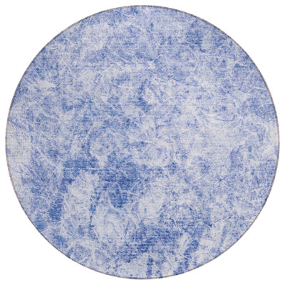 Tapis d'intérieur rond 8 po