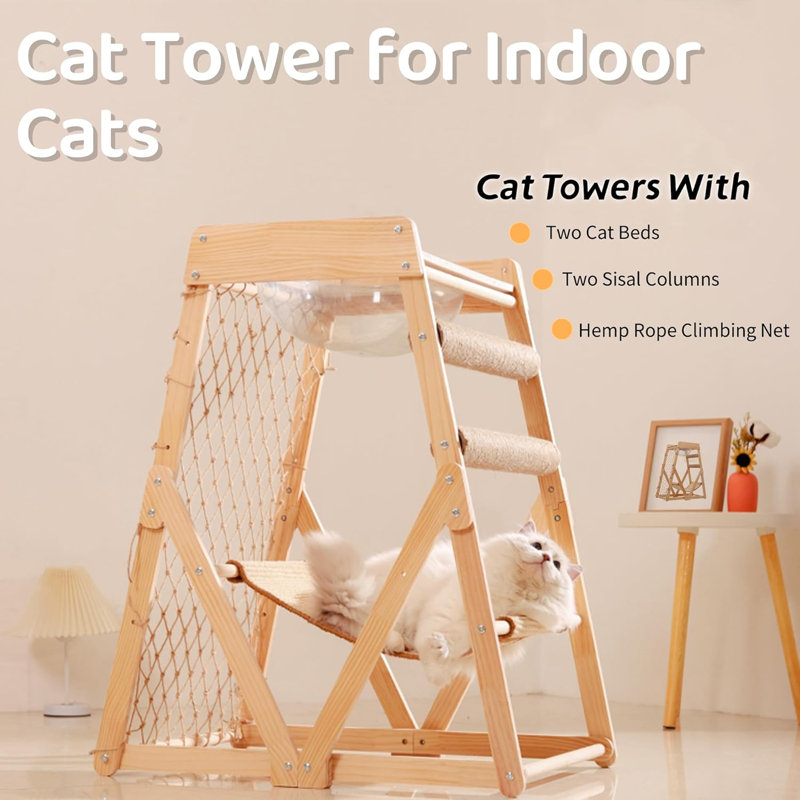 Space Capsule Cat Tree Tower