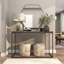 Lampe de table en verre Donagh