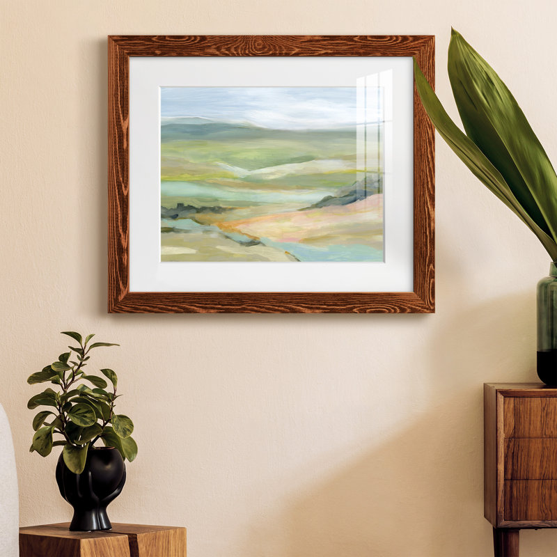 River Valley - peinture encadrée, Érable, H 24 po x l 18 po x P 1,5 po