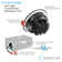 4'' Selectable Color Temperature Dimmable Air-Tight IC Rated LED Canless Recessed Lighting Kit