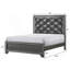 Tête de lit tapissier capitonnée 1pc-1209717306