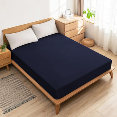 Lall Microfibre Brushed 25cm Deep Fitted Sheet