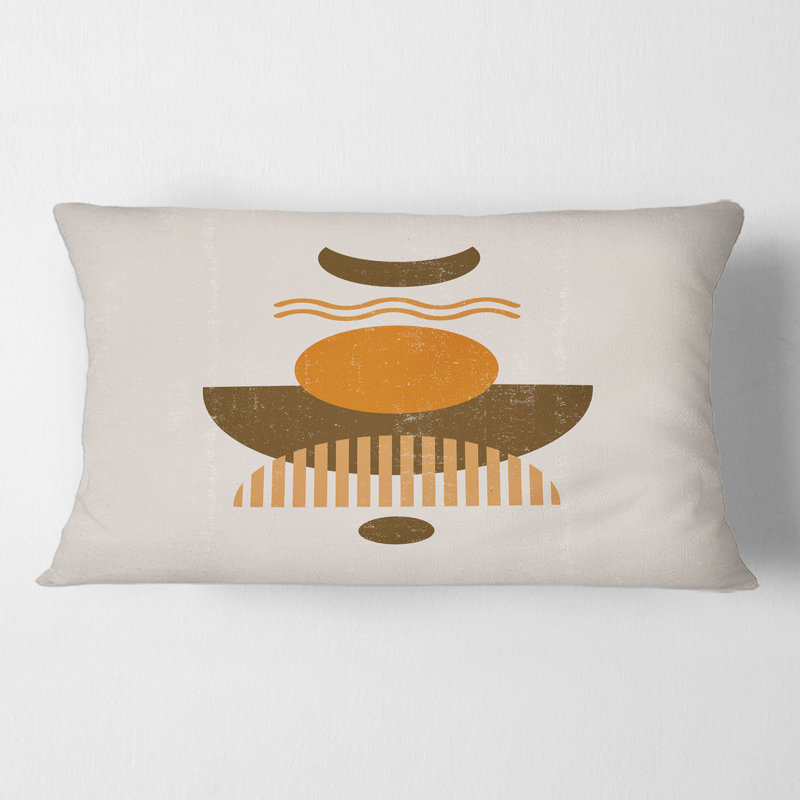 Housse de coussin rectangulaire et insert Sun and Moon