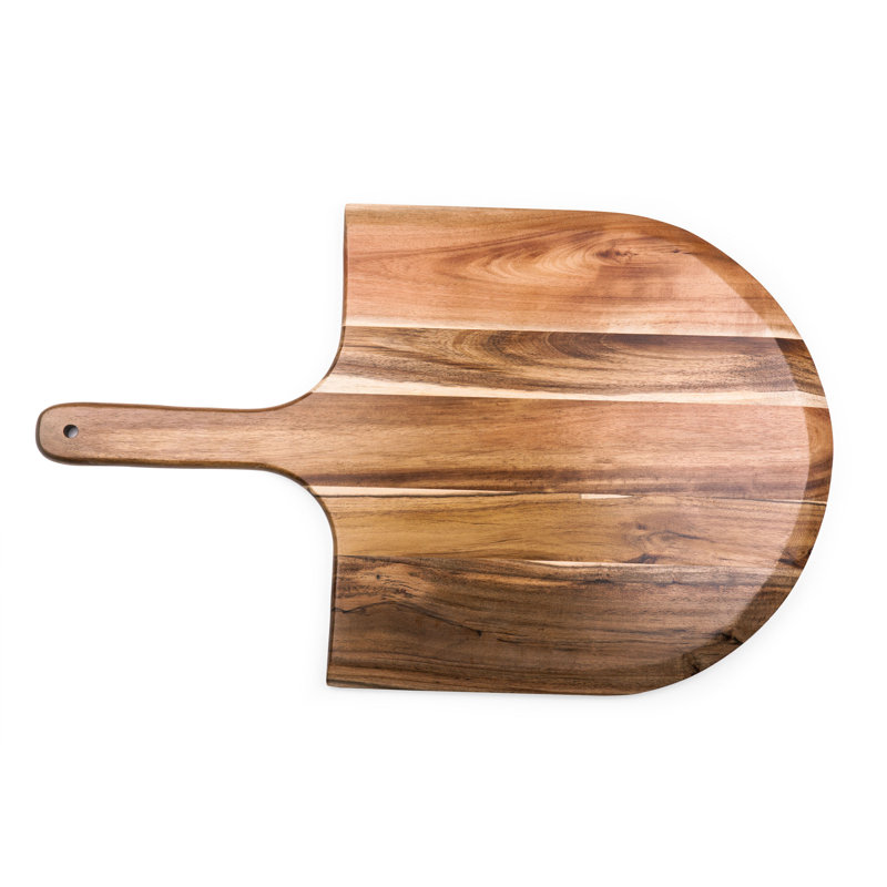 Acacia Wood Serving Pizza Peel Paddle