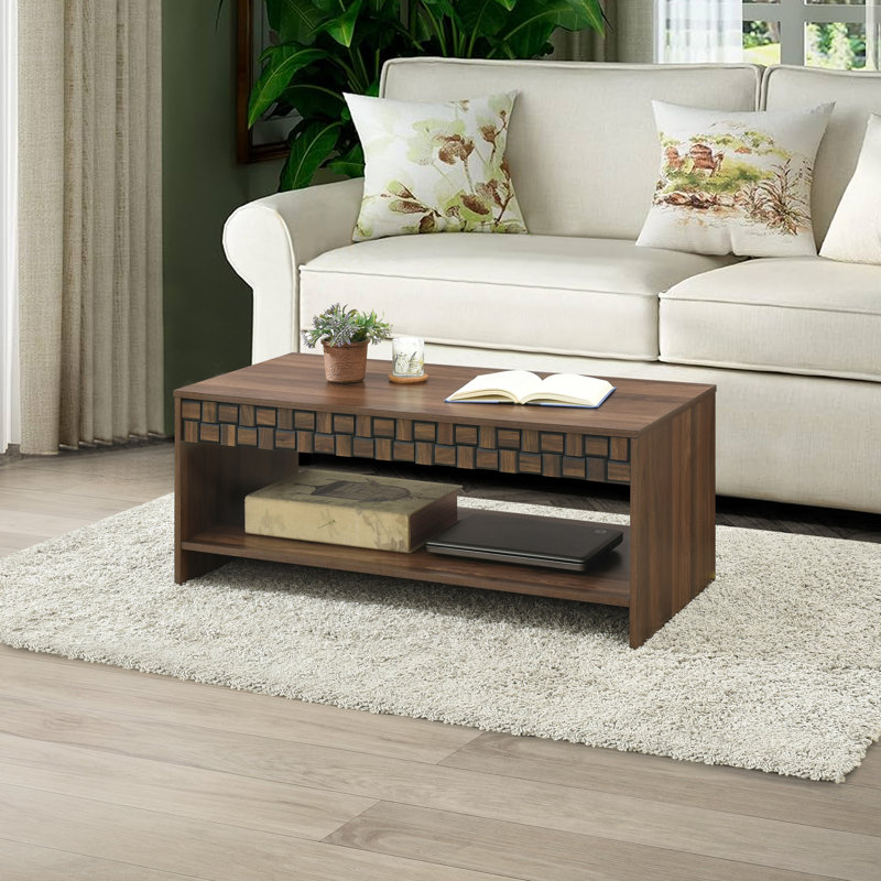 Table basse 39,4 "avec tablette ouverte Adonia