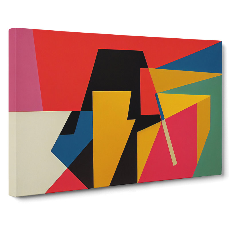 Art Suprematism Vol.5 Abstract - Wrapped Canvas, 50cm H x 76cm W x 3cm D