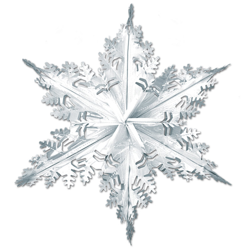 Flocon de neige winter/christmas, Argent