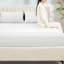 My Home Store Gylfi 300 Thread Count Egyptian-Quality Cotton Percale Fitted Sheet-651596852-651596853