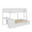 Full-Over-Full Bunk Bed With Twin Size Trundle, Storage And Desk-1219377926