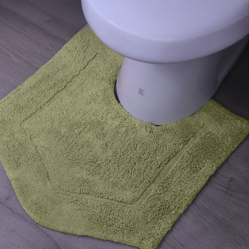 Morissette 100% Cotton Contour Mat 20"x20", Sage