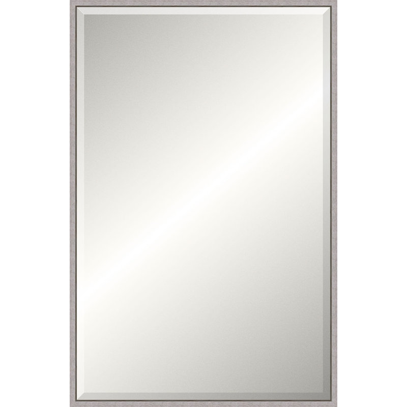 Floater 4 Solid Wood Beveled Mirror, Rectangle, 35.5" x 23.5"