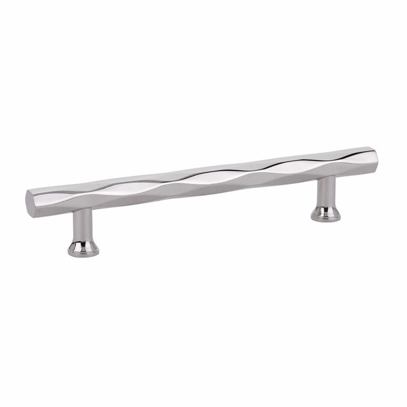 Poignée d'armoire Emtek Tribeca, 5", Nickel poli