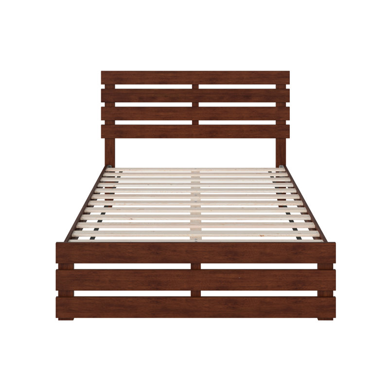 Jaqson Slat Bed, Full / Double, Walnut