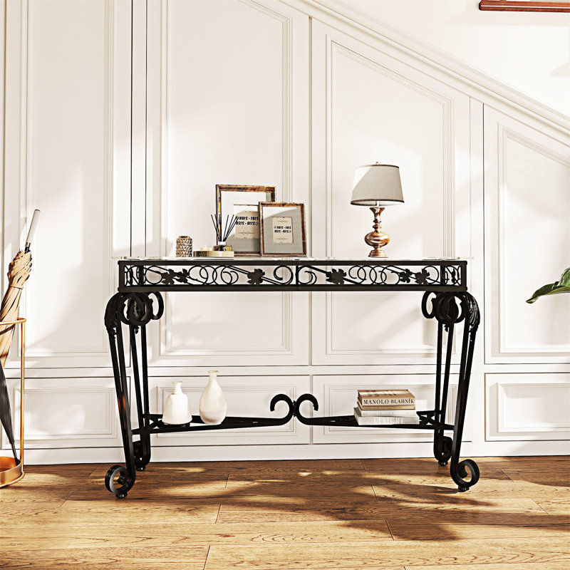 Console avec canapé et rangement