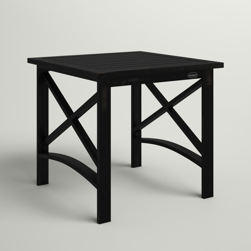 Table d'appoint en métal Archmere, Bronze huilé