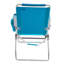 Chaise de plage inclinable à 4 positions
