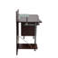 Bureau d'ordinateur élégant avec rangement