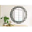Huldar Glass Flat Wall Mirror
