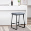 Ensemble de 2 tabourets de bar Ebern Designs Selma, cuir PU, pieds en fer-799263617-696169360