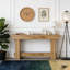 Console de canapé en bois Farmhouse