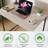 Computer Desk 32 Inch Adjustable Screw Feet Writing Table Wooden Modern Office Desk Simple Study Table with Robust Metal Frame for Office Home Study Writing-1296216232