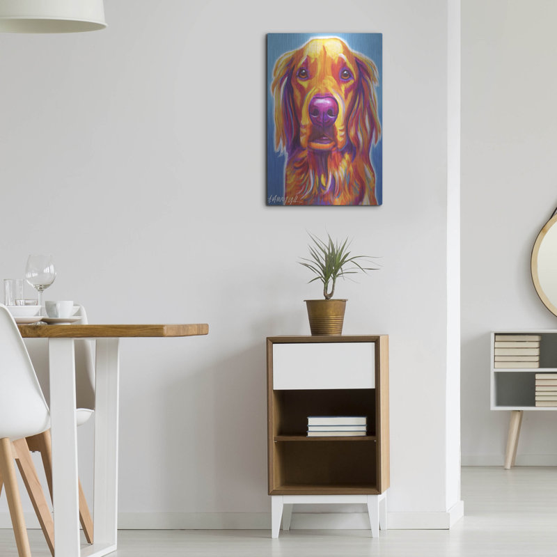 «Golden - Macie» par Dawg Painter, H 24 po x l 16 po