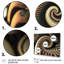 Valhalla Golden Fractal Bliss I - reproduction sur toile-87373245-87373248