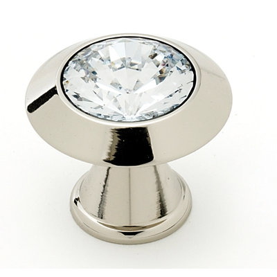 Swarovski Crystal Mushroom Knob