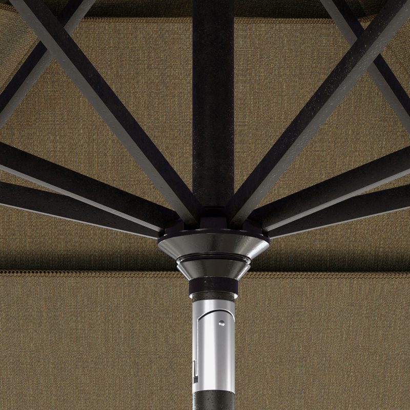 Baye 132'' Market Umbrella, Woven Sesame Performance