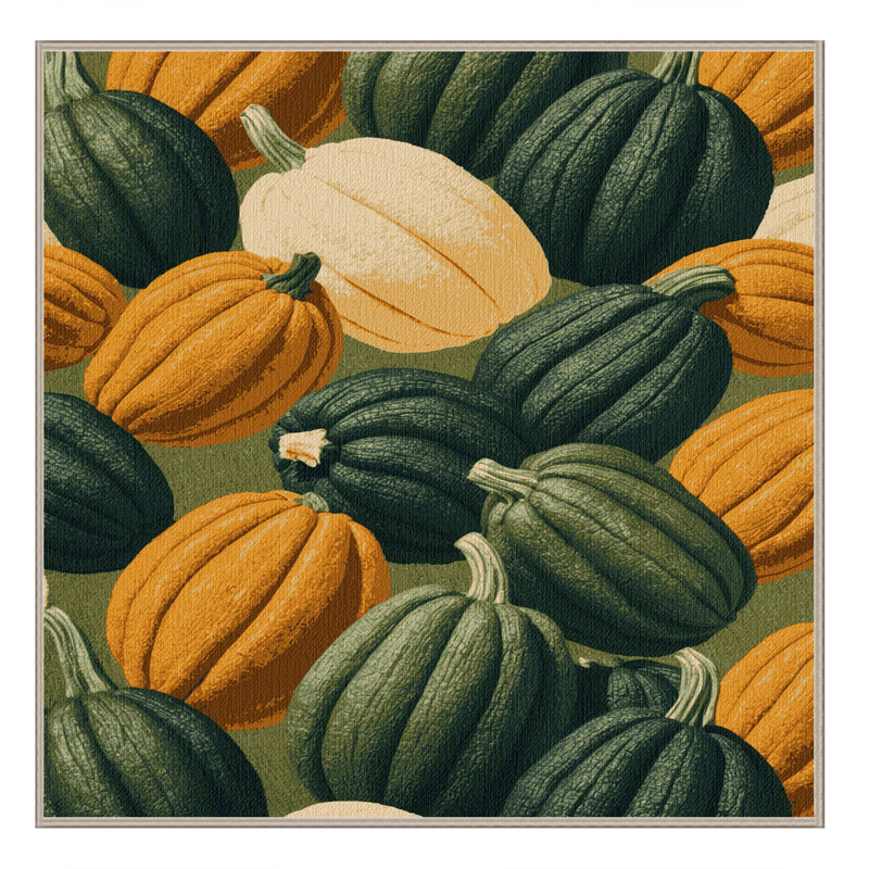  Tapis lavable lavable kabocha, Carré 7 pi