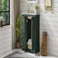 Meuble-lavabo de 36 po avec lavabo en céramique, structure en bois massif, ensemble autoportant avec 3 tiroirs et portes à fermeture douce pour un rangement durable-116452229-119233148