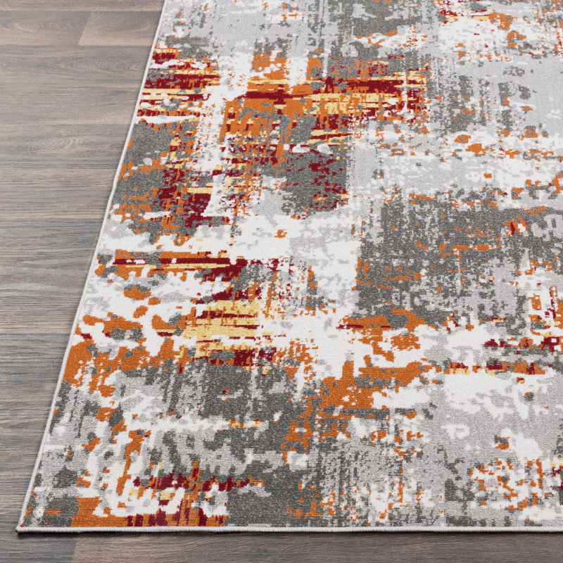 Kamalu Abstract Indoor Rug, Rectangle 2' x 3'