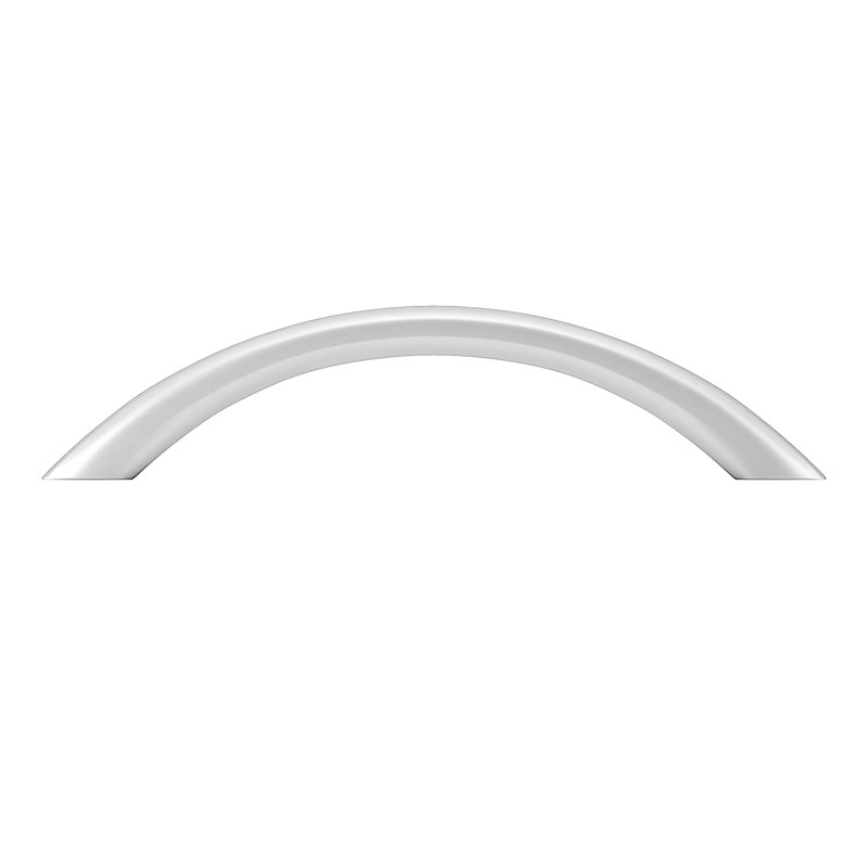 Poignée arche 3 4/5" center to center, Chrome satiné