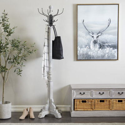 Shey Freestanding 12 - Hook Coat Rack