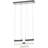 - Light Oil Rubbed Bronze LED Shaded Pendant