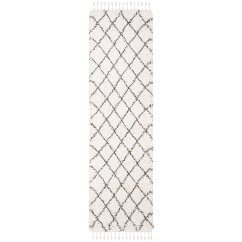 Tapis à performance géométrique Imraan, Tapis de couloir 2 pi 2 po x 8 pi