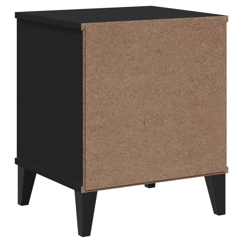 Kristyanne 15.7'' W Nightstand, Anthracite Gray