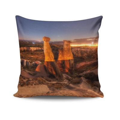 Housse de coussin décorative, 17 x 17 pouces, 50% coton / 50% polyester | Lavable à la machine à 104 ° F, repassable, fermeture à glissière dissimulée | Parfait pour le salon, la chambre à coucher et la décoration intérieure élégante