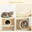 Habitation pour chat Pawhut