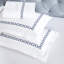 Ensemble de housse de couette brodé en coton 3 pièces Superior -100476004-110742609