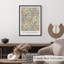 «Botanical William Morris Golden Lily», reproduction d'art classique sans cadre-1019687614