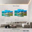 Avery Wavescape bleu et vert-108877155
