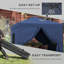 10 pi. L 10 pi. D Auvent escamotable en acier-96609074