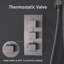 Système de douche thermostatique complet avec valve brute-95198196
