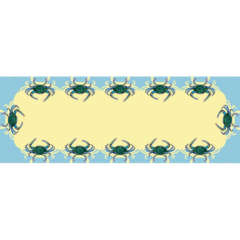 Liesl Geometric Table Runner, 54" L x 13" W
